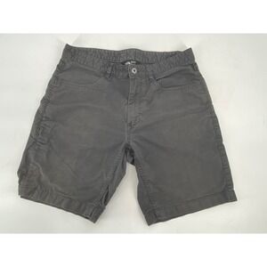The North Face Shorts Mens 34 Gray Cargo Workwear Casual‎ Flat Front